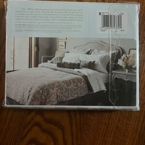 Martha Stewart Woven Sateen Flat Sheet